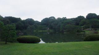 東京では広めの日本庭園