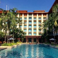 プールは最高！