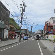 お店が並んでいます