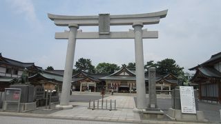 中国地方で最も初詣参拝者の多い神社。