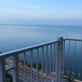 琵琶湖畔のリゾートホテルからの絶景。