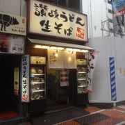 立ち食いそば店です