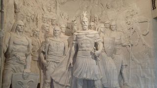 クルヤ城内にある博物館