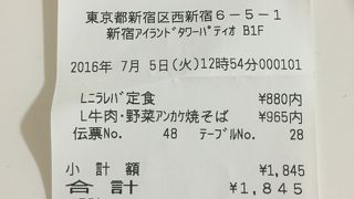 ランチタイムは混雑
