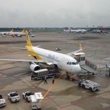 機体が新しくて安心感アリ