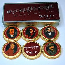 音楽家チョコレート　6枚入り