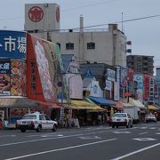 やはり朝市で食べたいので