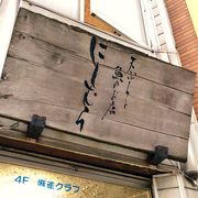 天ぷらと魚のお店、地元の人気店です