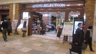 地下の飲食店が充実