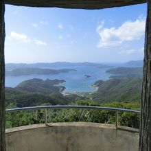 展望台から