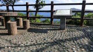 大島海峡の絶景が展望できた