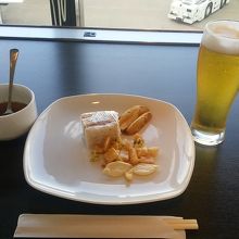 ビールとおつまみ