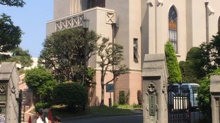 歴史ある山手の教会