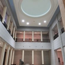 館内。作品は撮影できない。