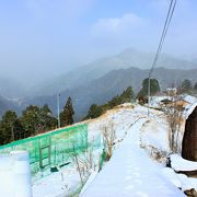 雪の小辺路を歩いて吹雪いて真っ白の果無集落へ