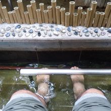 こんな感じでほっこり、運転の疲れがとれる