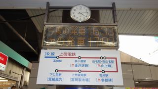 富岡製紙場行きは0番ホーム