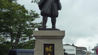 松江城を見ていました