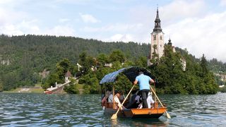 ブレッド湖の聖なる場所