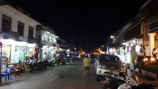 ルアンパバンのメインストリート