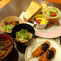 洋朝食(750円)+無料名古屋めし