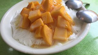 マンゴーかき氷