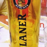 パウラーナーのビール。