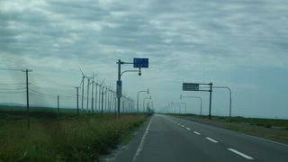 やはり風車が並ぶと綺麗