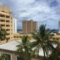 ベランダからの眺め。