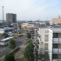 客室の窓から見えた景色。