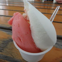 プラムとミルク