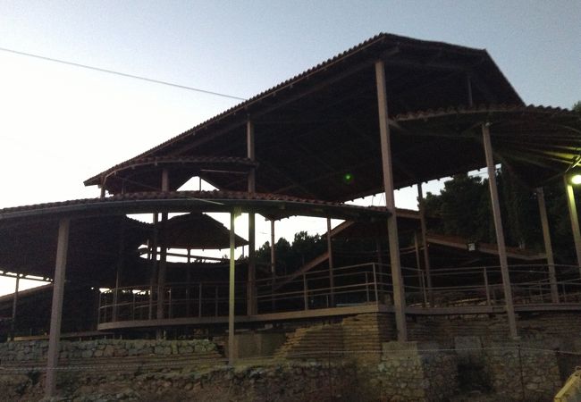 モザイク画が残ってます