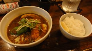 人気のスープカレー