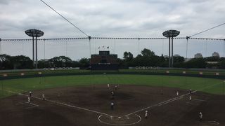神奈川の甲子園を目指す球児たちの聖地でもあります