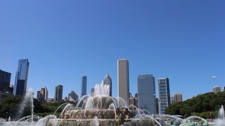 シカゴの高層ビルが眺められる絶好のロケーションです