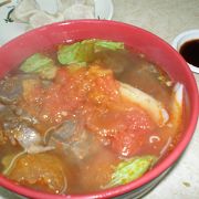 トマト牛肉麺