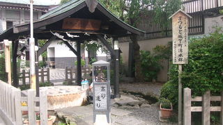 湧水が沢山ある松本の中でも一番有名なのはこちらです