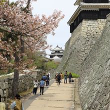 戸無門へ続く坂道