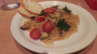 パスタが美味しかったです