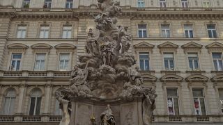 グラーベン通りの中心にあります。