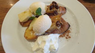 期間限定のフレンチトースト。