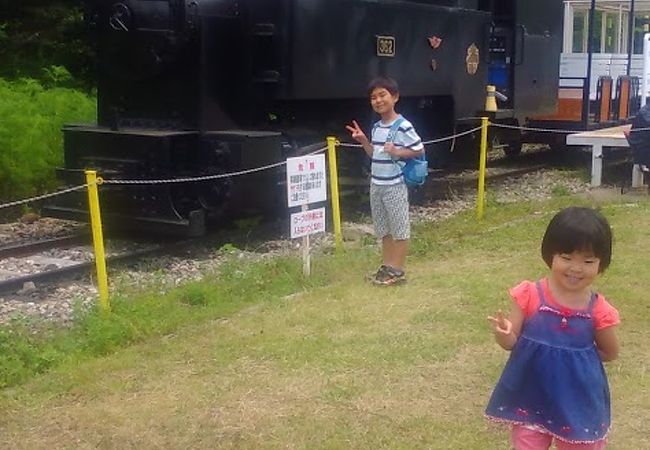 こんなところに（実際に動く）SLが！