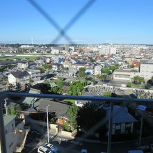 7階からの窓外