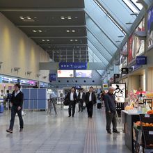 1階のチケットカウンター