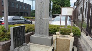 地蔵尊が湧水と共に出現したそうです