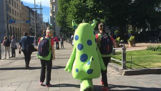 歩くのが楽しい通り