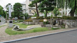 井戸水は手押しポンプで出ます