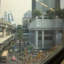 シーロム線が、スクウィンヴィット線に近づいて行く様子です