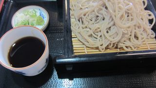 松本駅の1階にあったので､電車の時間待を利用してお蕎麦をいただきました