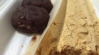 やっぱり美味し～おはぎとあべかわ餅